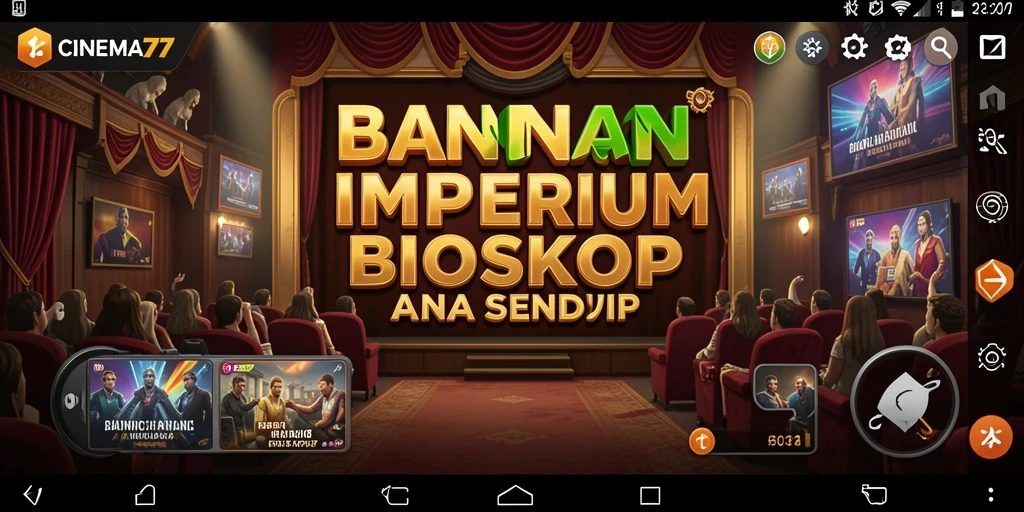 Tampilan gameplay Tycoon di CINEMA77 yang memukau.