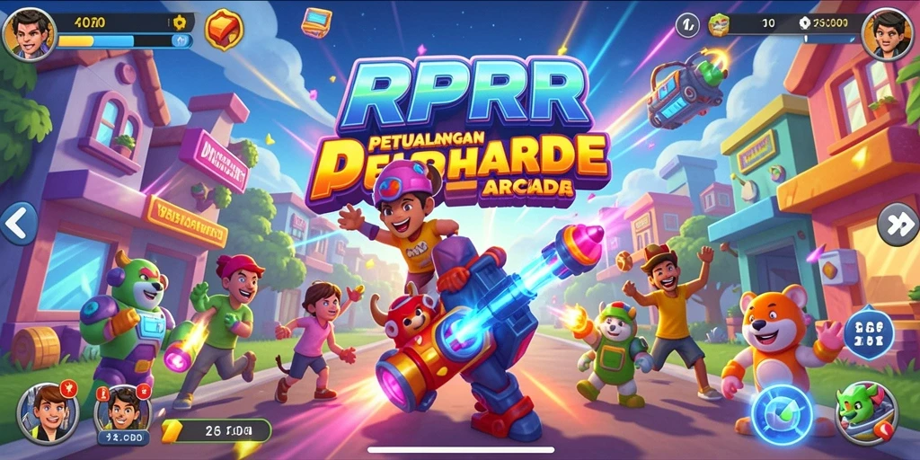 Tampilan gameplay <strong>RPRR</strong> yang menarik dan penuh aksi.